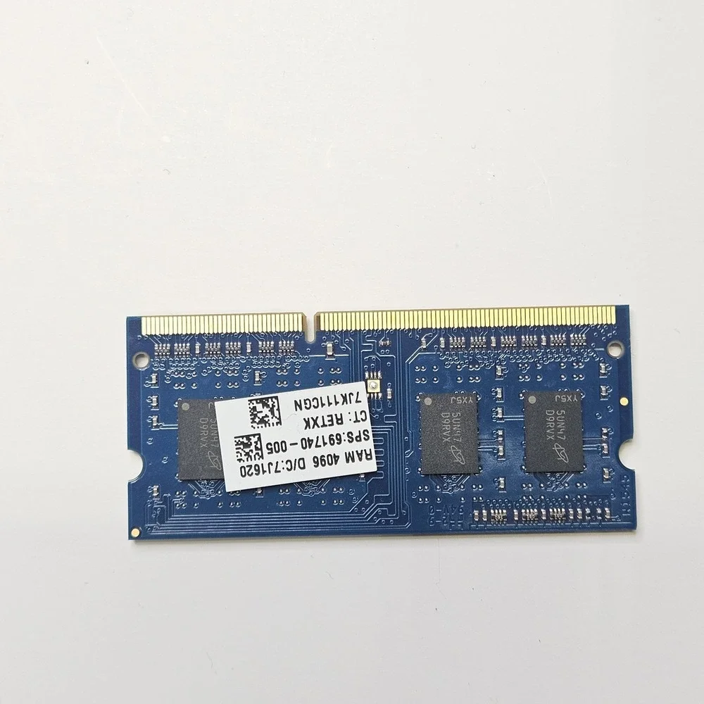 Kingston 4GB 1Rx8 PC3L-12800S-11-13-B3 DDR3L 1600MHz Laptop RAM Memory Module